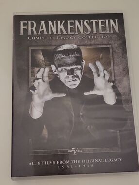 Universal Frankenstein Complete Legacy Collection - Black & White Cover